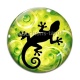 Cabochon Verre - salamandre
