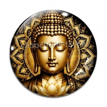Cabochon Verre - méditation