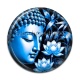 Cabochon Résine -  méditation