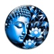 Cabochon Verre -  méditation