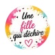 une fille qui déchire