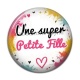Cabochon Résine - une super petite fille