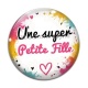Cabochon Verre - une super petite fille