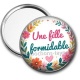 Miroir de poche - une fille formidable