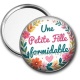 Miroir de poche - une petite fille formidable