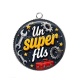 Pendentif Cabochon Argent - un super fils