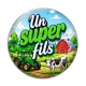 Cabochon Verre - un super fils