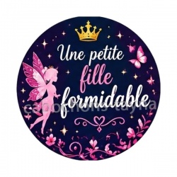 une petite fille formidable