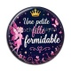 Cabochon Résine - une petite fille formidable