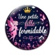 Cabochon Verre - une petite fille formidable