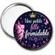 Miroir de poche - une petite fille formidable