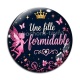 Cabochon Verre - une fille formidable