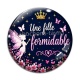 Cabochon Verre -  une fille formidable