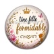 Cabochon Résine -  une fille formidable