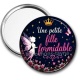 Miroir de poche - une petite fille formidable