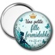 Miroir de poche - une petite fille formidable