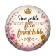 Cabochon Résine - une petite fille formidable