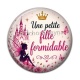 Cabochon Résine - une petite fille formidable