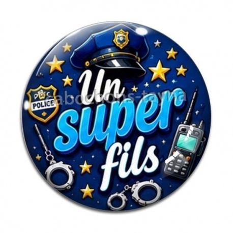 Cabochon Verre - un super fils