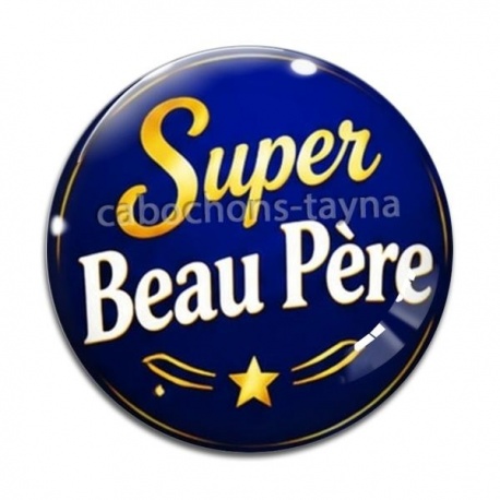 Cabochon Verre - super beau père