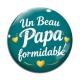 Cabochon Verre - un beau papa formidable