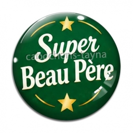 Cabochon Verre - super beau père
