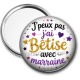 Miroir de poche - J'peux pas j'ai bêtise avec marraine