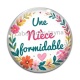 Cabochon Verre - une nièce formidable
