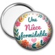 Miroir de poche - une nièce formidable