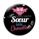 Cabochon Verre - une soeur super chouette