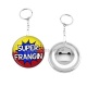 Porte clés décapsuleur - super frangin