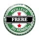 Cabochon Verre - meilleur frère du monde