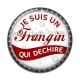 Cabochon Résine - je suis un frangin qui déchire