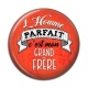 Cabochon Résine - l'homme parfait c'estnmon drand frère