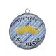 Pendentif Cabochon Argent - un frère formidable