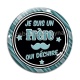 Cabochon Verre - je suis un frère qui déchire