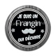 Cabochon Résine - je suis un frère qui déchire