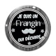 Cabochon Verre - je suis un frère qui déchire