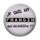 Cabochon Résine - je suis un frangin qui déchire