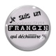 Cabochon Verre - je suis un frangin qui déchire