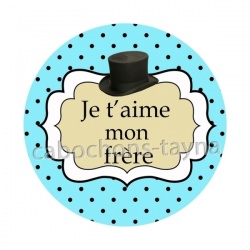 je t'aime mon frère