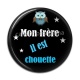 Cabochon Résine - mon frère il est chouette