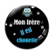 Cabochon Verre - mon frère il est chouette