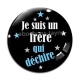 Cabochon Verre - je suis un frère qui déchire