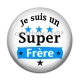 Cabochon Résine - je suis un super frère