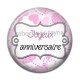 Cabochon Résine - joyeux anniversaire