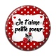 Cabochon Résine - je t'aime petite soeur