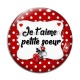 Cabochon Verre - je t'aime petite soeur