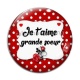 Cabochon Verre - je t'aime grande soeur