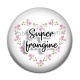 Cabochon Résine - super frangine